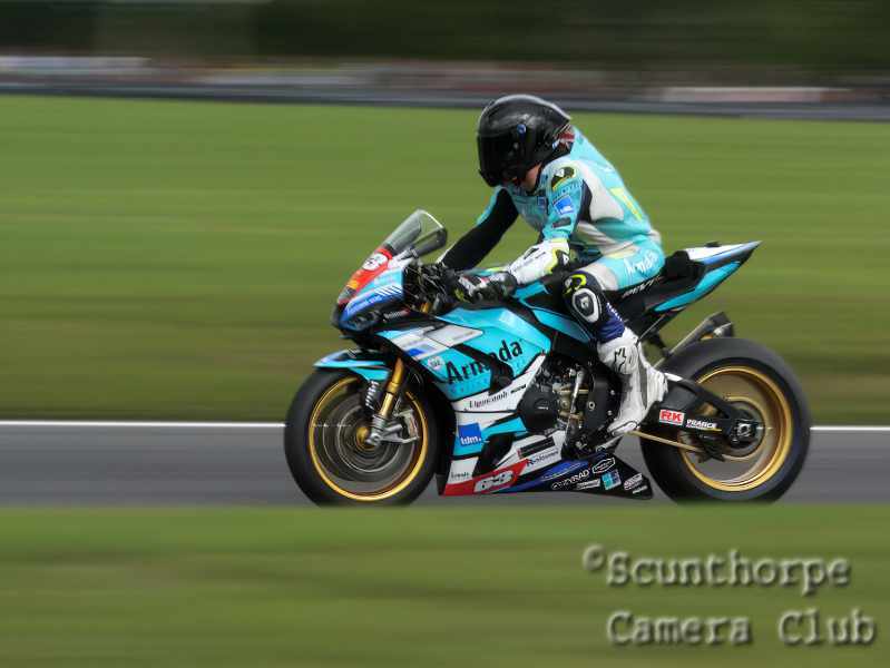 Slowing for the corner